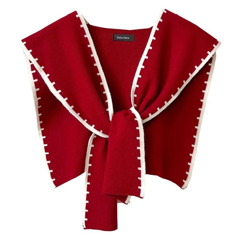 7246 Knitted Shawl Wraps For Women Chic Sweater Cardigan Cashmere Scarf - Picture 6 of 9